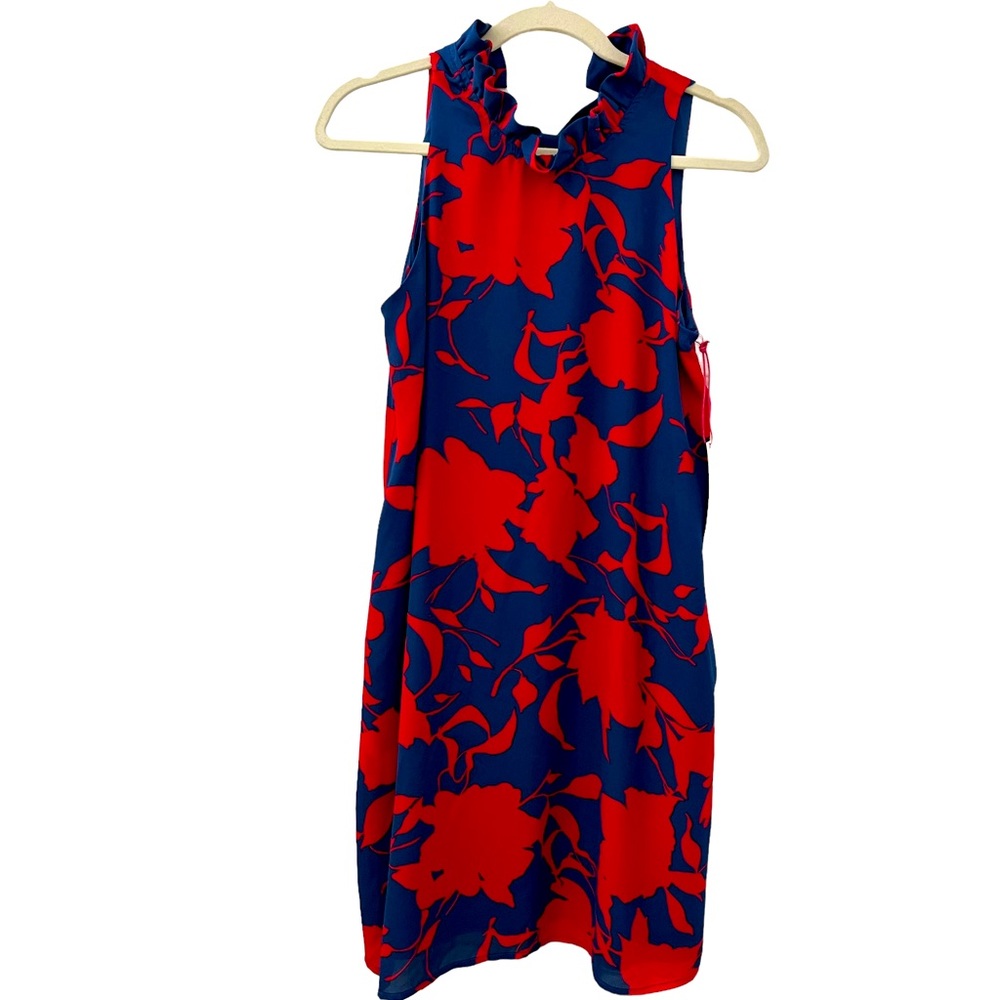 Gibson Floral High Neck Dress